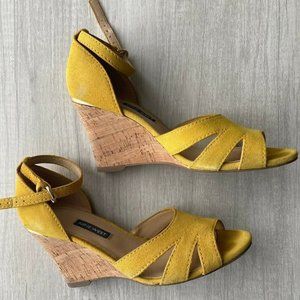 Nine West Lilly Wedge Sandals Size 7.5